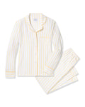 Women's Pima Pajama in Sunny Stripe